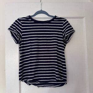 Navy + White Striped Old Navy Everywear Tee